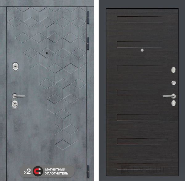 Входная дверь Лабиринт БЕТОН 14 