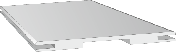 Добор  Classic Luxe Polar 200мм