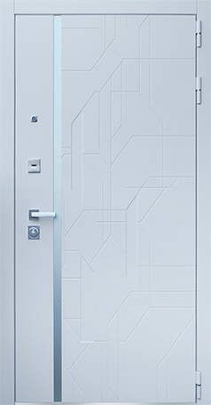 Входная дверь АСД "Эверест" с зеркалом