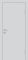 Дверь межкомнатная глухая,  гладкая