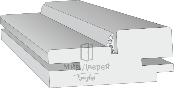 Коробка прямая P  комплект 2,5 шт