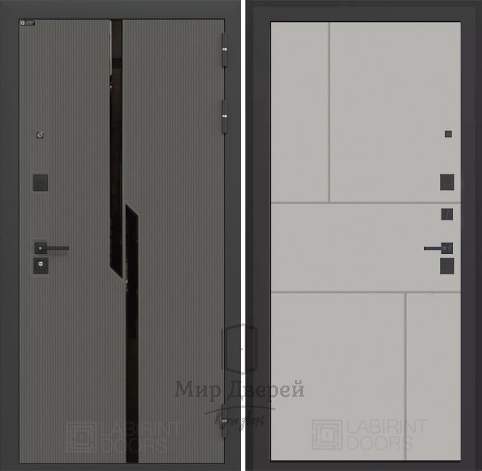 Входная дверь Лабиринт CARBON 21