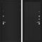 Входная дверь Лабиринт CLASSIC шагрень черная 29 - Рельеф