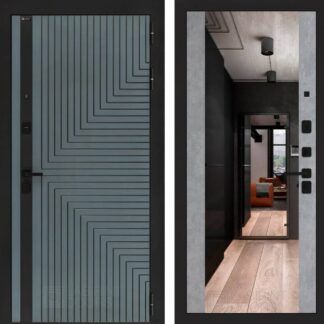 Входная дверь CREDOR с зеркалом  Максимум