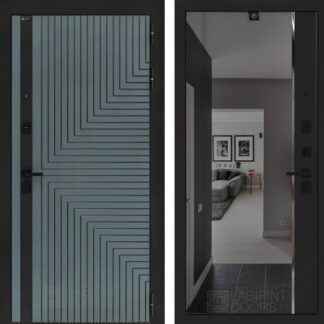 Входная дверь CREDOR с зеркалом Панорама