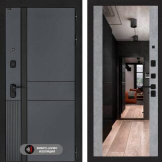 Входная дверь Лабиринт EVOLAB с зеркалом Максимум