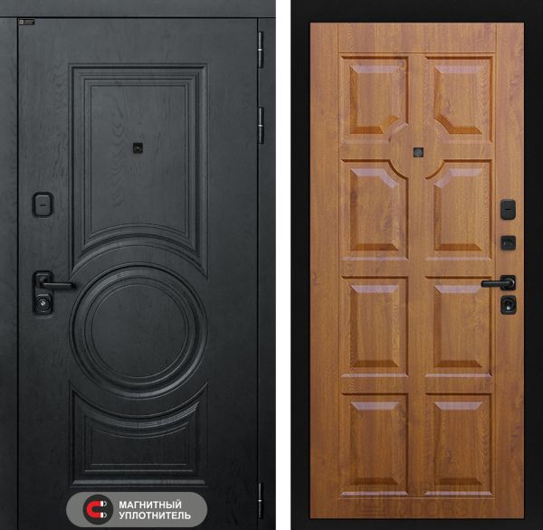 Входные двери Лабиринт GRAND 17 - Золотой дуб