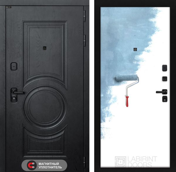Входные двери Лабиринт GRAND 28 - Грунт под покраску