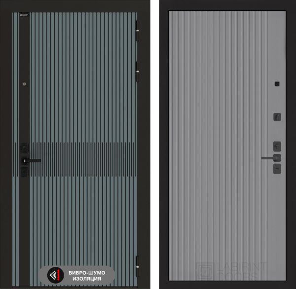 Входная дверь  Лабиринт ISSIDA 29 - Рельеф