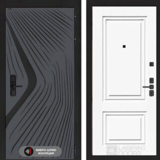 Входная дверь Лабиринт LEOLAB 26,27 - Эмаль RAL 9003