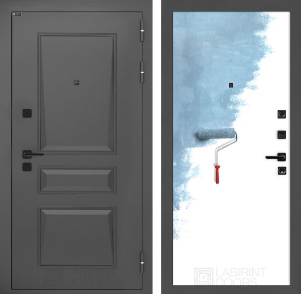 Входная дверь Лабиринт Орлеан 28- Грунт под покраску