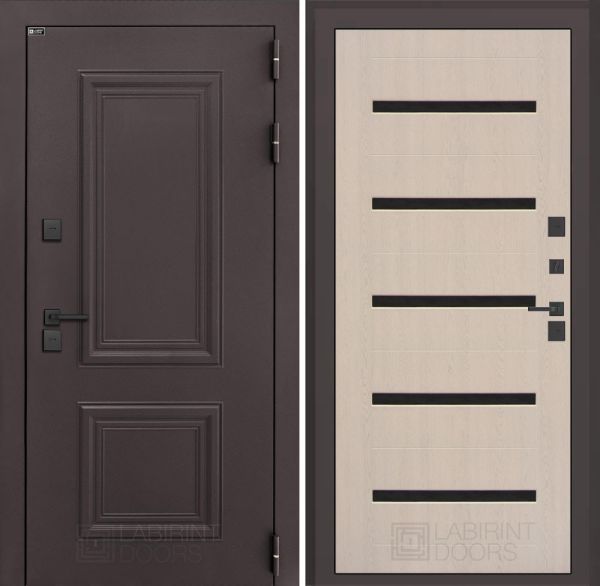 Входная дверь Лабиринт Полярис лайт 01