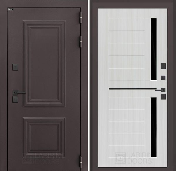 Входная дверь Лабиринт Полярис лайт 02