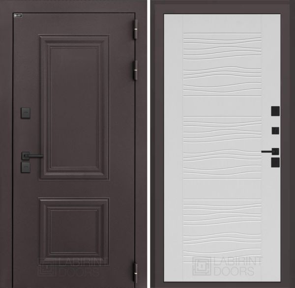 Входная дверь Лабиринт Полярис лайт 06