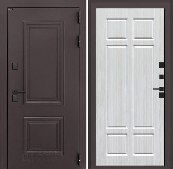 Входная дверь Лабиринт Полярис лайт 08