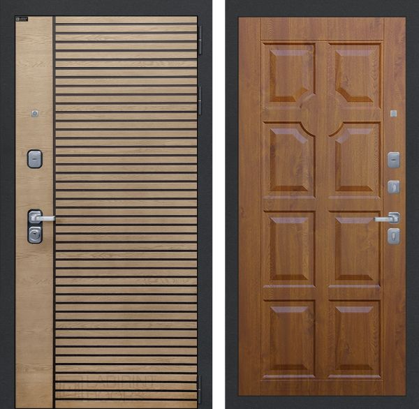 Входная дверь Лабиринт RITM 17 - Золотой дуб