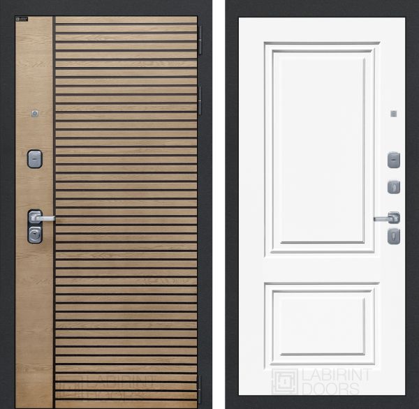 Входная дверь Лабиринт RITM 26,27 - Эмаль RAL 9003