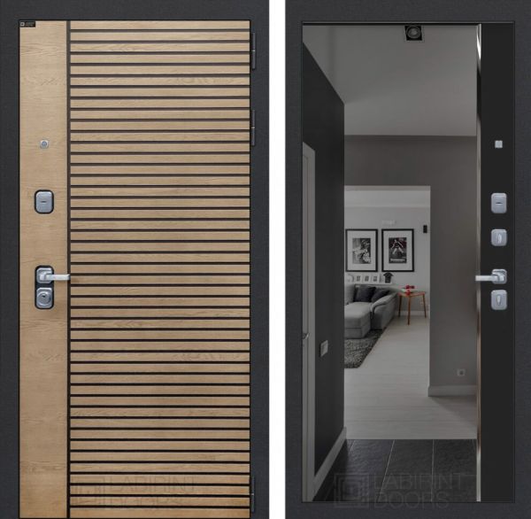 Входная дверь Лабиринт RITM с зеркалом Панорама