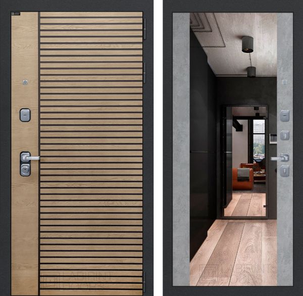 Входная дверь Лабиринт RITM с зеркалом Максимум