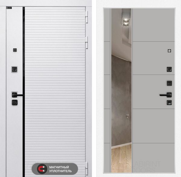 Входная дверь Лабиринт ROYAL с зеркалом 19