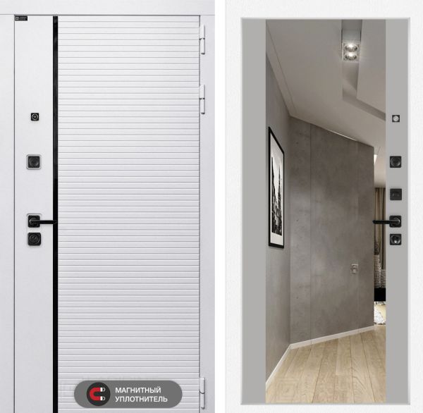 Входная дверь Лабиринт ROYAL с зеркалом Максимум