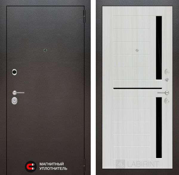 Входная дверь Лабиринт SILVER 02