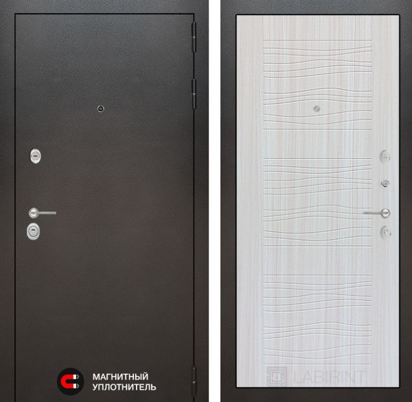 Входная дверь Лабиринт SILVER 06