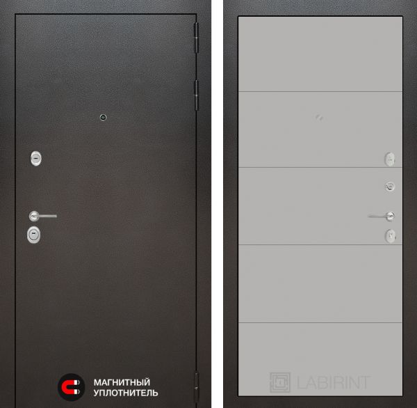 Входная дверь Лабиринт SILVER 13