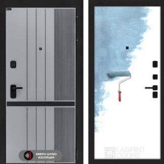 Входная дверь Лабиринт SKYLAB 28- Грунт под покраску