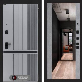 Входная дверь Лабиринт SKYLAB с зеркалом  Максимум