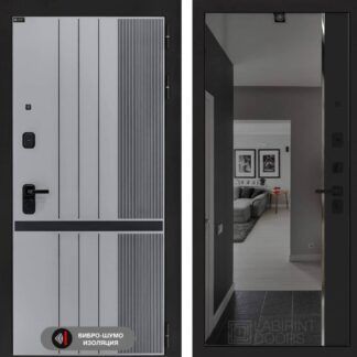 Входная дверь Лабиринт SKYLAB с зеркалом Панорама