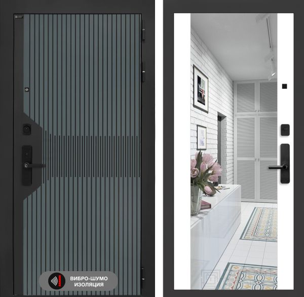 Входная дверь Лабиринт СМАРТЛАБ с зеркалом Максимум