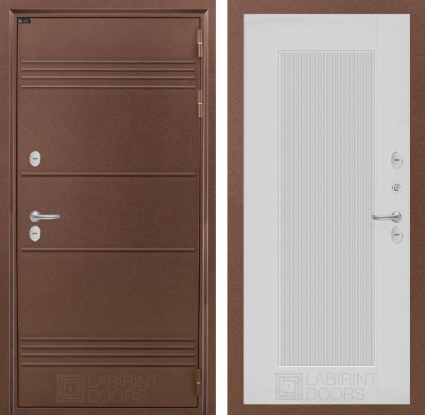 Входная дверь Лабиринт ТЕРМО ЛАЙТ 30 - Рельеф
