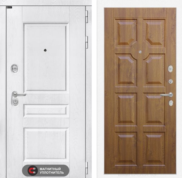 Входная дверь Лабиринт VERSAL 17 - Золотой дуб