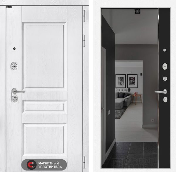 Входная дверь Лабиринт VERSAL с зеркалом Панорама