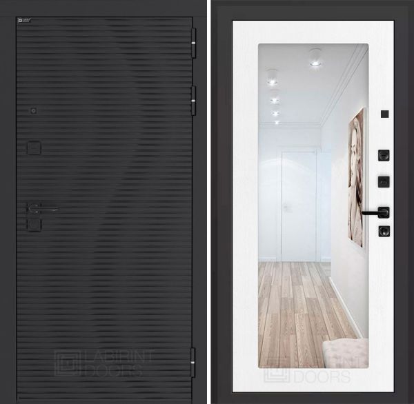 Входная дверь Лабиринт VOLCANO с зеркалом 18