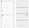 Входная дверь Лабиринт LINE WHITE 25