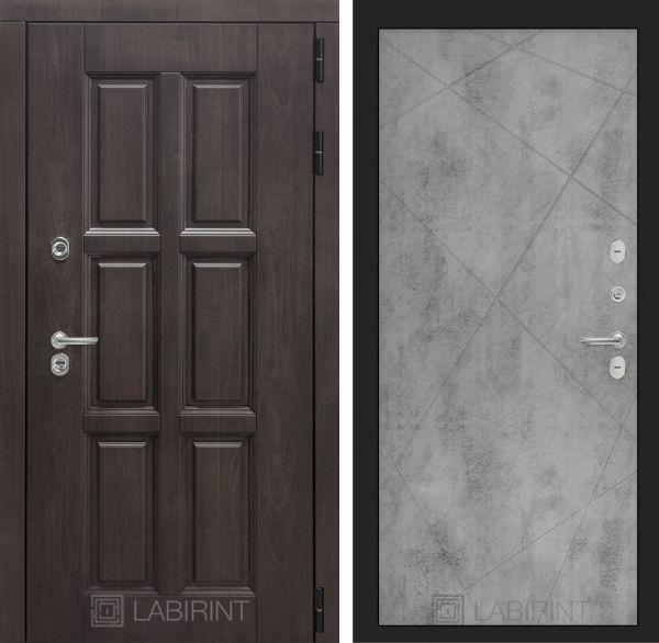 Входная дверь Лабиринт LONDON 24
