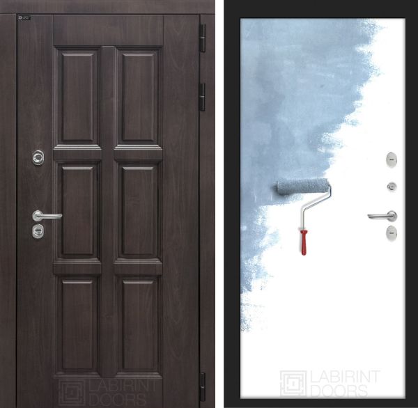 Входная дверь Лабиринт LONDON 28 - Грунт подд покраску