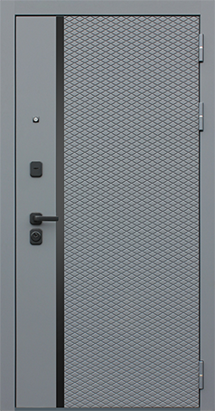 Входная дверь АСД "Манчестер" с зеркалом