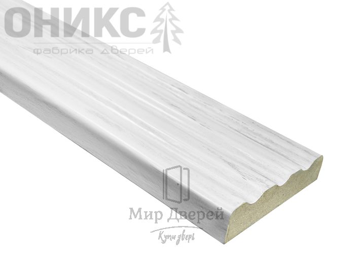 Наличник  рифленый 75мм