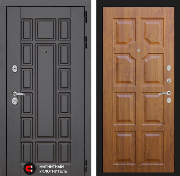 Входная дверь Лабиринт NEW YORK 17 - Золотой дуб