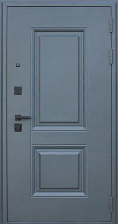 Входная дверь АСД "Ювентус"  с зеркалом